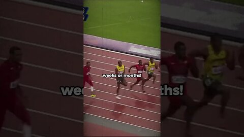 Usain Bolt Worked 4 Years for 9 Seconds