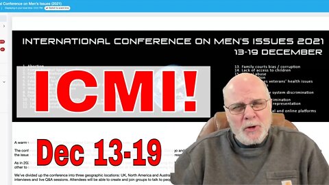 ICMI Starts tomorrow Dec 13!