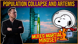 Musk Population Collapse Snoopy And The Moon