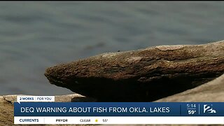 DEQ warning about fish from Oklahoma lakes