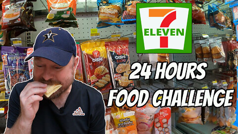 Chiang Mai, Thailand- Eating only 7-Eleven Food 24 hours Challenge #7-Eleven