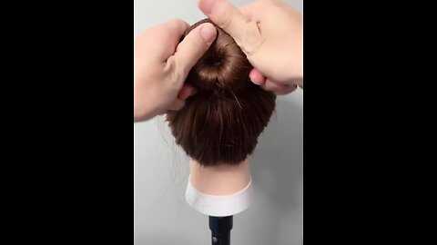 One minute Quick Bun Hairstyle | Hairstyle Video