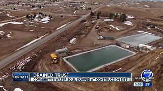 Castle Pines residents irked after 7M gallons of aquifer water pumped, shipped to Elbert County