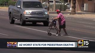 Arizona is the worst state for pedestrian deaths according to new data