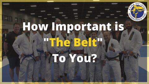 How Important is "The Belt" To You?