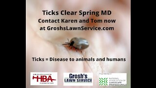 Ticks Clear Spring MD Lawn Care Treatments