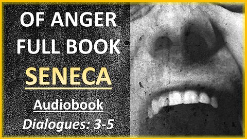 Seneca: Of Anger | Full Audiobook (my narration and notes)
