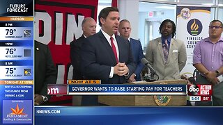 Florida Gov. Ron DeSantis proposes minimum teacher salary of $47,500