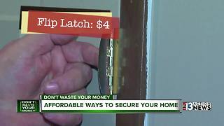 Affordable ways to make your home secure