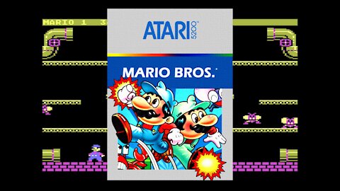 Atari 5200 - Mario Bros (Longplay)