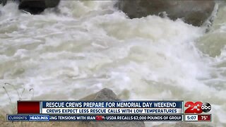 Rescue crews prepare for Memorial Day weekend