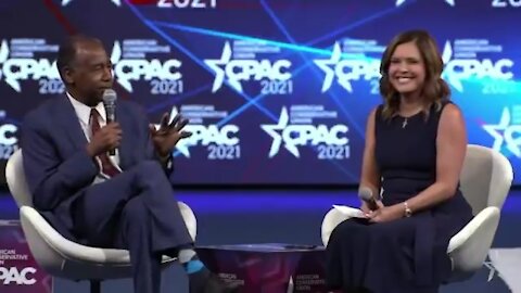 Ben Carson Criticizes 'Critical Race Theory,' Left-Wing Policies At CPAC - 2409