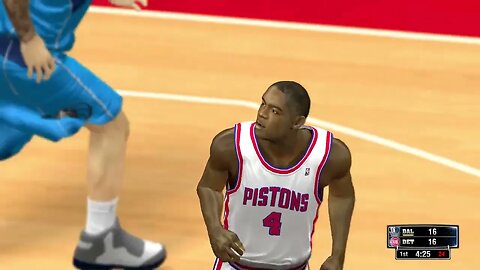 NBA Simulations: The 2011 Dallas Mavericks vs The 1989 Detroit Pistons @ The Palace of Auburn Hills
