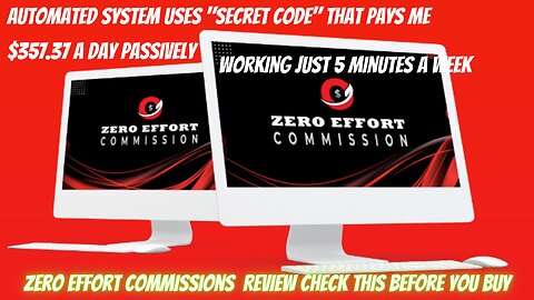 Zero Effort Commissions Review Check This Before You Buy