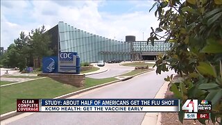 Study: About half of Americans get the flu shot