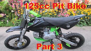 Pit Bike Mini Bike Pocket Bike Dirt Bike Lifan SSR 125cc Carbon How to build fabricate weld grind