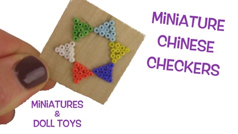 DIY miniature board game: Chinese Checkers