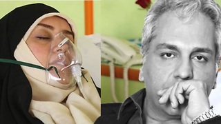 Elham Charkhandeh admitted in the hospital