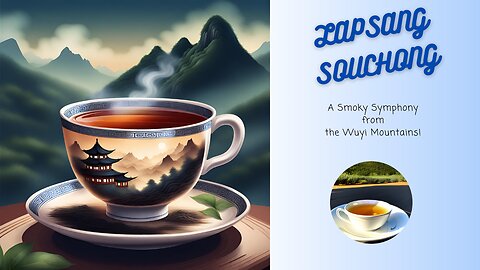 ☕ LAPSANG SOUCHONG: A Smoky Symphony from the Wuyi Mountains! 🏞️🌅