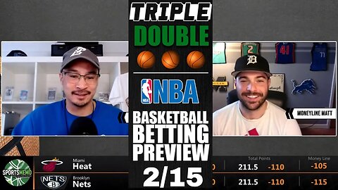 NBA Picks & Predictions | Cavaliers vs Sixers | Mavericks vs Nuggets | SM Triple-Double for Feb 15