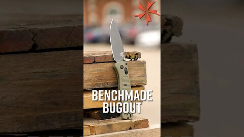 Why You Should Own a Benchmade Bugout #KnifeCenter #shorts