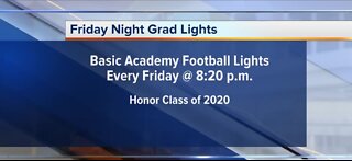 Friday night grad lights