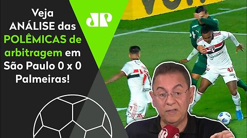 O São Paulo foi ROUBADO contra o Palmeiras? Veja ANÁLISE!