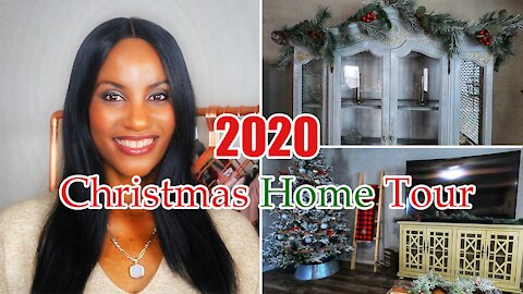 New 2020 Christmas Home Tour| Decorations from Home Goods, Target, Hobby Lobby, Joann's, Big Lots