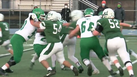 Greendale, Hale come together for football game after COVID-19 forces opponents to drop out