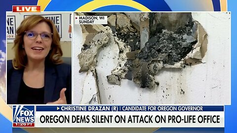 Oregon Governor Candidate Christine Drazan Discusses Dems Political Violence On Fox & Friends First!