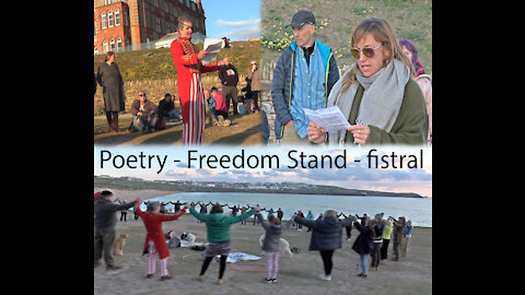 Poetry freedom stand