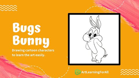 🎨 Master Bugs Bunny Drawing in Simple Steps! 🐰✏️