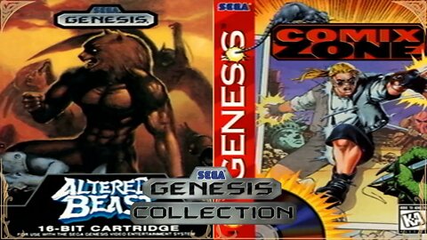 SEGA Genesis Collection — Altered Beast & Comix Zone | PlayStation 2 (Throwback Thursdays #2)