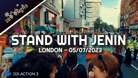 STAND WITH JENIN PALESTINE PROTEST LONDON
