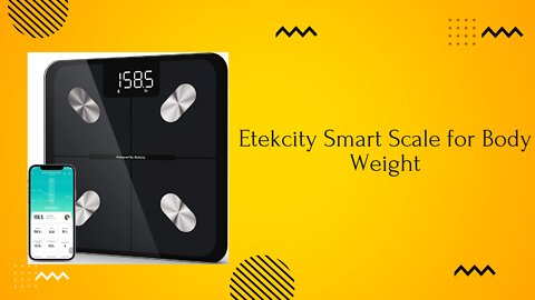Etekcity ESF-551 | Best Smart Fitness Scale In 2022 under $29