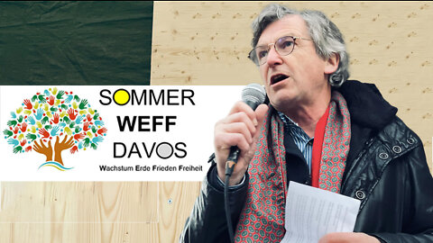 Sommer WEFF Davos 2022 - Christoph Pfluger, Redaktor, Zeitpunkt. Wo stehen wir?