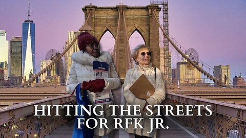 Hitting The Streets For RFK Jr.