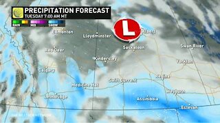 Yeah, Alberta, thundersnow might be possible on Tuesday