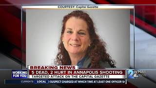 All five victims identified in Capital Gazette "targeted attack"