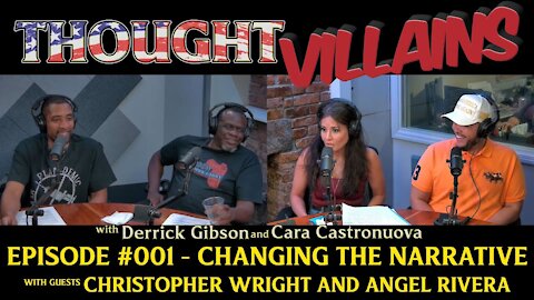 I was a guest on the Premiere of the Thought Villains Podcast, NYC Conservatives stand up!