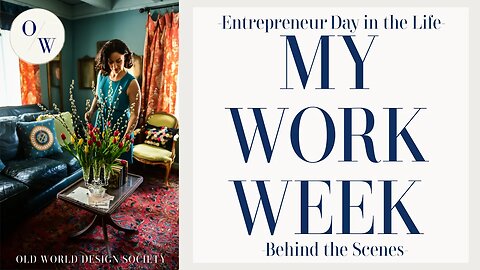 BEHIND THE SCENES | My Work Week | A WEEK IN MY WORK LIFE