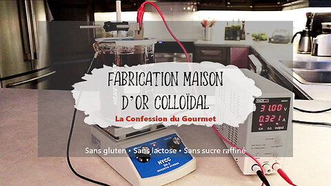 Fabrication maison d'or colloïdal