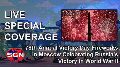 LIVE COVERAGE: Fireworks Light up Moscow Skyline for 78th Victory Day