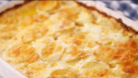 2 Recipes Chicken and Potatoes Bake with Béchamel Sauce & Bake Creamy Potatoes