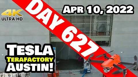 PAINT SHOP AT GIGA TEXAS GETTING UPGRADE?! - Tesla Gigafactory Austin 4K Day 627 - 4/10/22 - Tesla