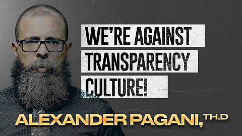 We Stand Against Transparency Culture!!