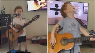 L'adorable fan de 3 ans d'Ed Sheeran