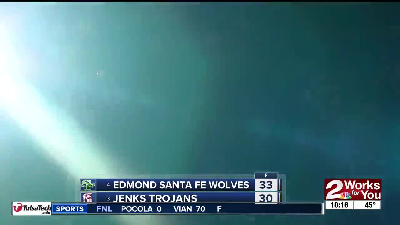 FNL Game of the Week: Edmond Santa Fe Beats Jenks 33-30