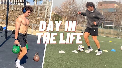 How To Train Upper Body As An Athlete! Day In The Life Of A Footballer (EP39)