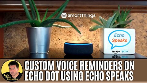 British Male Voice on Echo Device Using Echo Speaks & SmartThings